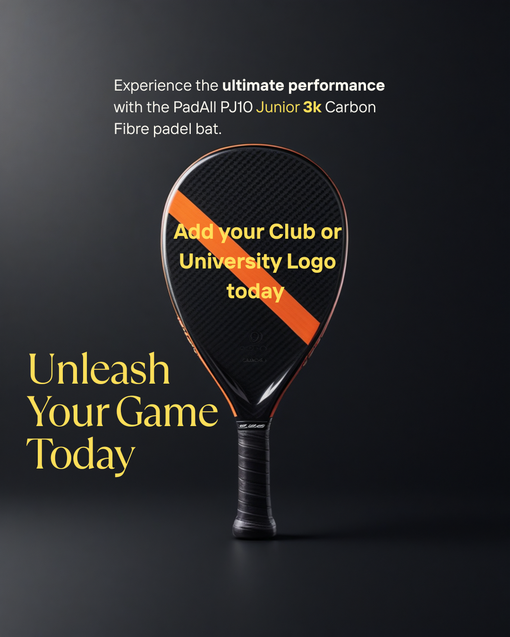 OWN BRAND CLUB PACK 🎾20 Adult & 12 Junior Carbon Bats